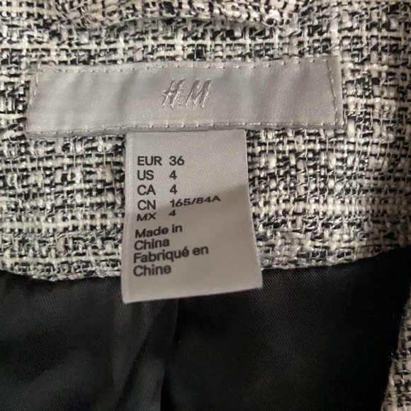 H&M woven blazer jacket - Picture 7 of 8